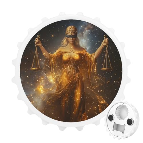 Kühlschrankmagnete mit Sternzeichen-Frauenmotiv, rund, magnetisch, lustiger Flaschenöffner für Zuhause, Küche, Büro, Weiß Kühlschrankmagnete mit Sternzeichen-Frauenmotiv, rund, magnetisch, lustiger Flaschenöffner für Zuhause, Küche, Büro, Weiß von Anceky