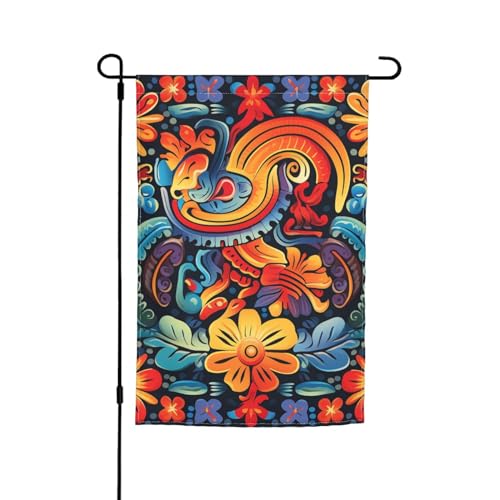 Mexikanische Flagge, 30,5 x 45,7 cm, doppelseitige Gartenflagge für den Innenbereich, Wandkunst, zum Aufhängen, Poster, großes Banner, Schild, Hof, Hausflaggen für draußen Mexikanische Flagge, 30,5 x 45,7 cm, doppelseitige Gartenflagge für den Innenbereich, Wandkunst, zum Aufhängen, Poster, großes Banner, Schild, Hof, Hausflaggen für draußen von Anceky