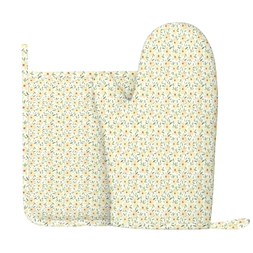 Unabhängigkeitstag-Thema, Ofenhandschuhe und Topflappen-Sets, Holzbrett mit amerikanischem Patriotismus, hitzebeständiges Silikon-Küchenhandschuh-Set zum Grillen und Backen, Marineblau, Linke Hand von Anceky