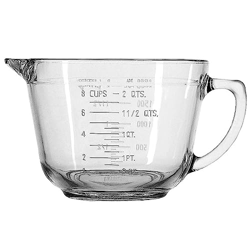 Anchor Hocking Glas Rührschüssel, Sicherheitsglas, 2,0 l von Anchor Hocking
