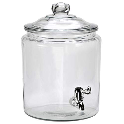 Anchor Hocking Heritage Hill Getränkespender aus Glas, 2 Liter von Anchor Hocking