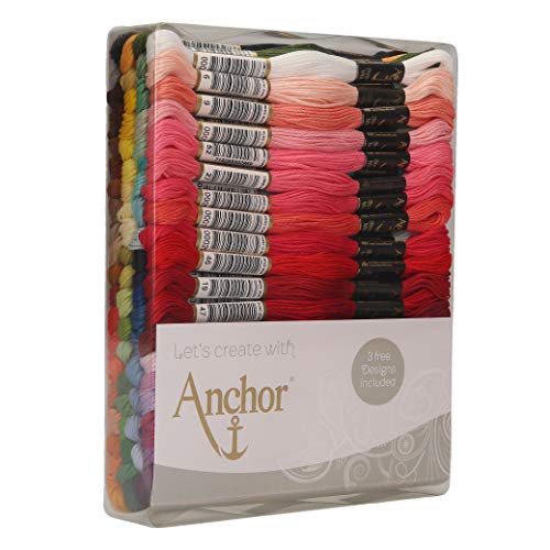 Anchor A29SC809061 Stickgarn, Baumwolle, Mehrfarbig, 80 pack von Anchor