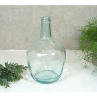 Alte Glasflasche, Weinflasche, Demion, Weinballon - 3 Liter Türkis Alte Glasflasche, Weinflasche, Demion, Weinballon - 3 Liter Türkis von AnciennesValeurs