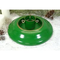 Großer Weihnachtsbaumständer, Christbaumständer, Kerzenständer Aus Metall - Weihnachtsdeko von AnciennesValeurs