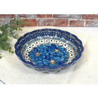 Schöne Keramik Schale, Servierschale - Bunzlauer Handmade in Poland von AnciennesValeurs