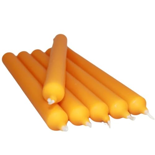 100 x Bulk Dinner Candles - Bright Orange von Ancient Wisdom