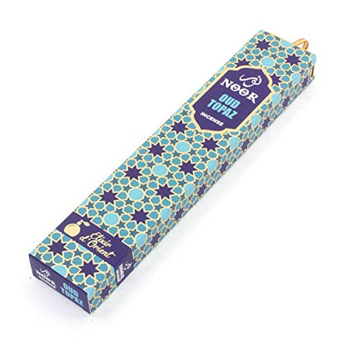 Fragrancia Noor Oud Topas Räucherstäbchen, 1 x 15 g Box Fragrancia Noor Oud Topas Räucherstäbchen, 1 x 15 g Box von Ancient Wisdom