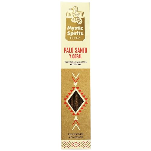 Weihrauch Handwerker Sahumerio Mystic Spirits Aromas Made in Indien - 8 Stäbe (Heiliger Palisander - Reinigung Aura) von Ancient Wisdom