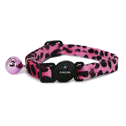 Ancol Acticat Katzenhalsband, Samt, Leopardenmuster Ancol Acticat Katzenhalsband, Samt, Leopardenmuster von Ancol