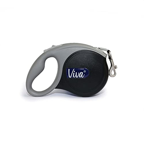 Ancol Viva Klebeband, einziehbar, 5 m, Schwarz von Ancol