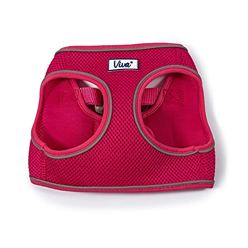 Ancol Viva Step-In Comfort Hundegeschirr, Größe S/M, passend für 41–47 cm, Pink von Ancol