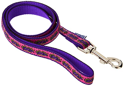 Ancol Woof Hundeleine, 19 mm x 1 m, Pink von Ancol