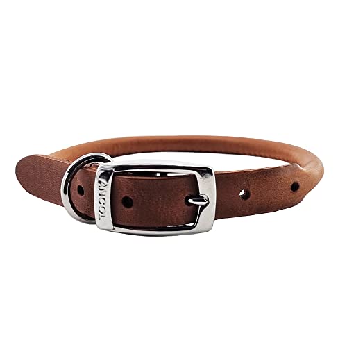 Heritage Leder-Halsband, rund genäht, hautfarben, 45 - 54 cm Heritage Leder-Halsband, rund genäht, hautfarben, 45 - 54 cm von Ancol