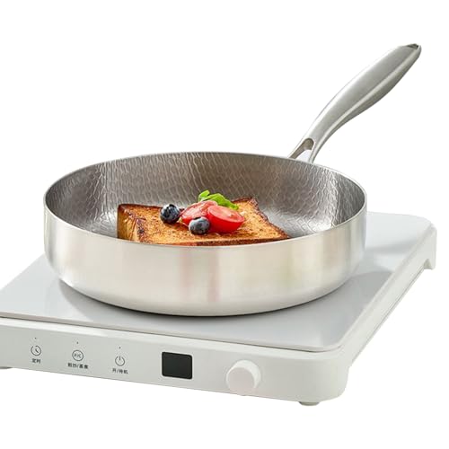Ancsttu Bratpfanne, Gleichmäßige Eierpfanne, Bratpfanne Mit Gleichmäßiger Wärmeverteilung Und Deckel, Für Herd, Eier, Pfannkuchen, Steak, Haushalt, Küche Und Camping Ancsttu Bratpfanne, Gleichmäßige Eierpfanne, Bratpfanne Mit Gleichmäßiger Wärmeverteilung Und Deckel, Für Herd, Eier, Pfannkuchen, Steak, Haushalt, Küche Und Camping von Ancsttu