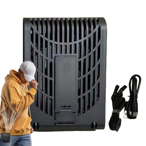 Ancsttu Clip On Klimagerät Für Hemden | Aufladbarer Tragbarer Halsventilator Mit 3 Geschwindigkeitsstufen - Kleine Tragbare Kühlung Akkubetriebener Luftkühler Für Camping Angeln Sport Outdoor Ancsttu Clip On Klimagerät Für Hemden | Aufladbarer Tragbarer Halsventilator Mit 3 Geschwindigkeitsstufen - Kleine Tragbare Kühlung Akkubetriebener Luftkühler Für Camping Angeln Sport Outdoor von Ancsttu