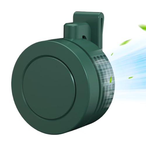 Ancsttu Clip Ventilator | Tragbarer Persönlicher Hemdventilator,Leises Gerät Mit 3 Geschwindigkeiten, Wiederaufladbares Kühlsystem Für Reisen Picknick Camping Zuhause Schlafzimmer von Ancsttu