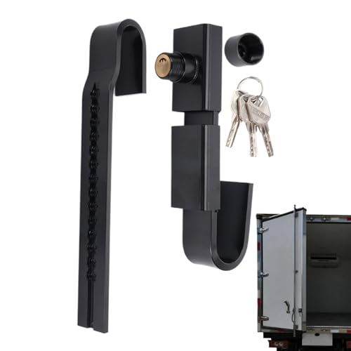 Ancsttu Containerschloss - Lagertorverriegelung Mit 3 Schlüsseln,Verstellbares Stahl Sicherheitsschloss für LKW Paket Transport Logistik Versand Ancsttu Containerschloss - Lagertorverriegelung Mit 3 Schlüsseln,Verstellbares Stahl Sicherheitsschloss für LKW Paket Transport Logistik Versand von Ancsttu