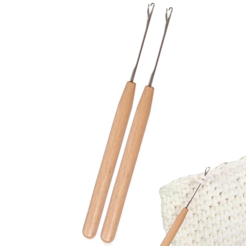 Ancsttu Häkelnadel - 2 Stück Stricknadeln Zum Weben,Antirutsch Ergonomisch Für Anfänger Zum Häkeln Sticken Perlenfädeln Für Damen Herren Zuhause Puppenherstellung Ancsttu Häkelnadel - 2 Stück Stricknadeln Zum Weben,Antirutsch Ergonomisch Für Anfänger Zum Häkeln Sticken Perlenfädeln Für Damen Herren Zuhause Puppenherstellung von Ancsttu