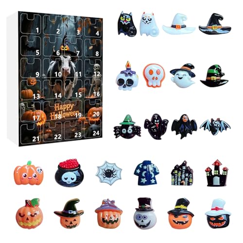Ancsttu Halloween Countdown Adventskalender | Halloween Urlaubs Countdown Kalender - Mini Gruselfiguren Sammelspielzeug Für Dekoration Partyzubehör Ancsttu Halloween Countdown Adventskalender | Halloween Urlaubs Countdown Kalender - Mini Gruselfiguren Sammelspielzeug Für Dekoration Partyzubehör von Ancsttu