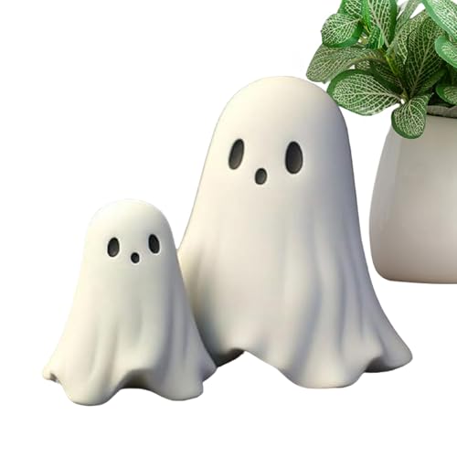 Ancsttu Halloween Geisterfiguren - Niedliche Geisterfigur Halloween Schreibtischdekoration,Festliche Tischdekoration Für Fensterbank TV-Schrank Kaminsims Schreibtisch Bücherregal Ancsttu Halloween Geisterfiguren - Niedliche Geisterfigur Halloween Schreibtischdekoration,Festliche Tischdekoration Für Fensterbank TV-Schrank Kaminsims Schreibtisch Bücherregal von Ancsttu