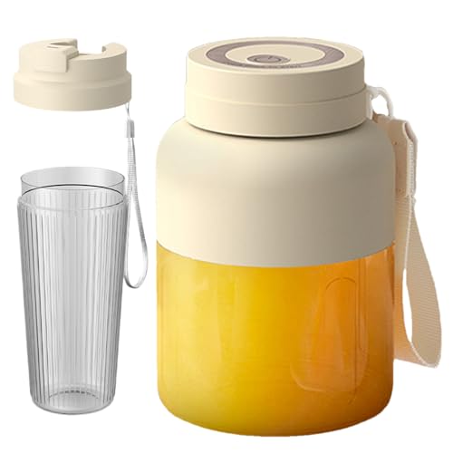 Ancsttu Handlicher Entsafter,Aufladbarer Shake Mixer - Praktisches Küchengerät Für Erwachsene Und Familien Für Reise, Picknick Und Party von Ancsttu