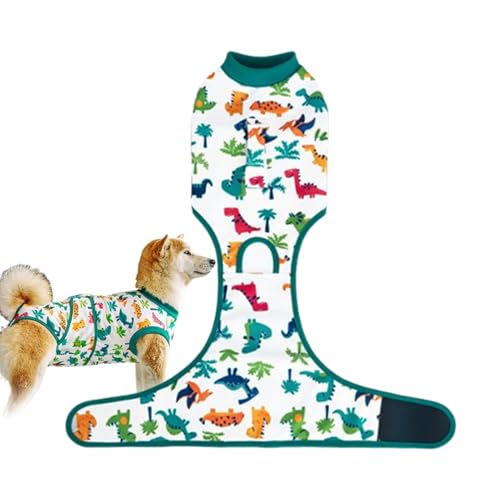 Ancsttu Hund Recovery Suit, Anti Lecken Hund Kastrations Erholungsanzug, Atmungsaktive Hundebekleidung für tägliche Rehabilitation, Komfort, Welpen, Wunden, Schlaf, Innen- und Außenbereich, Pflege und von Ancsttu