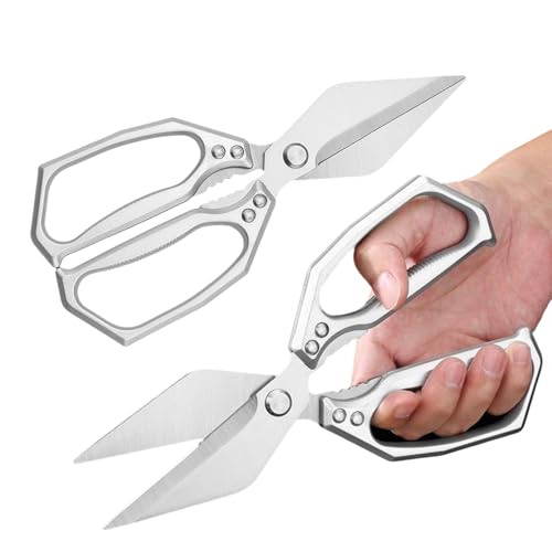 Ancsttu Küchenschere, Universalküchenschere Für Köche, 2 Stück Robustes Scherenset Für Fisch Nüsse Walnüsse Grillen Für Profis Kochbegeisterte Geflügel Barbecue Ancsttu Küchenschere, Universalküchenschere Für Köche, 2 Stück Robustes Scherenset Für Fisch Nüsse Walnüsse Grillen Für Profis Kochbegeisterte Geflügel Barbecue von Ancsttu