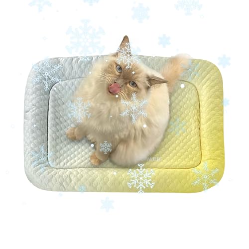 Ancsttu Kühlmatte für Hunde, Kühlmatte für Hunde, tragbares Bett für Welpen, Katzen, Kaninchen, Schlafhütten, Kisten, Wohnzimmer, Küche Ancsttu Kühlmatte für Hunde, Kühlmatte für Hunde, tragbares Bett für Welpen, Katzen, Kaninchen, Schlafhütten, Kisten, Wohnzimmer, Küche von Ancsttu