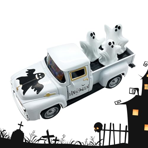 Ancsttu -LKW | Tischdekoration Miniaturen,Lustige Halloween Deko Für Schreibtisch, Wohnzimmer Wandregal Deko von Ancsttu