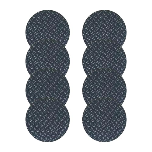 Ancsttu Laufband Bodenpads | Matte Für Laufband Auf Teppich | rutschfeste Geräuschdämmende 8-Teilige Schaumstoffmatte Für Fitnessübungen von Ancsttu