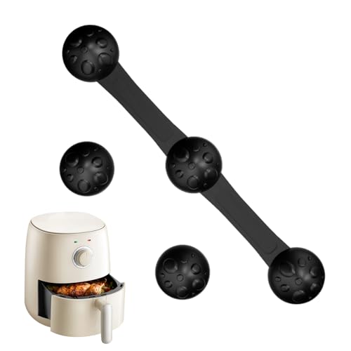 Ancsttu Magnete Für Airfryer Backpapier, Luftfritteusen Magnet Silikonschnalle, Air Fryer Liner Magnete Für Pergamentpapier Liner Und Verhindern Verbrennungszubehör von Ancsttu