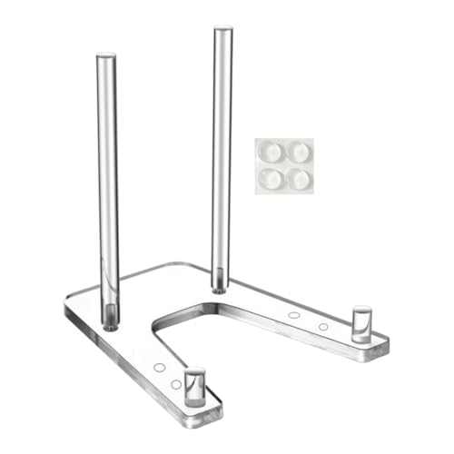 Ancsttu Plate Display Stand - Bilderrahmen Acryl Ständer - Klare Halter Für Bilder Tablett Kunstwerke Postkarte Schreibtisch Album Handy Ancsttu Plate Display Stand - Bilderrahmen Acryl Ständer - Klare Halter Für Bilder Tablett Kunstwerke Postkarte Schreibtisch Album Handy von Ancsttu