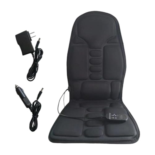 Ancsttu Rückenmassage Sitzkissen,Sitzmassager Für Bürostuhl | Elektrische Wärmepad Muskelentspannung 3 Modi Für Senioren Erwachsene Frauen Männer Sportler Bei Langem Sitzen von Ancsttu