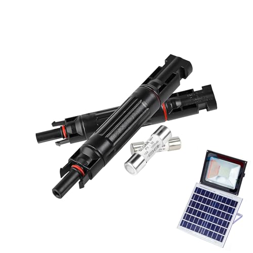 Ancsttu Solar Sicherungshalter Inline - 2 Stück Sicherungsverbinder für Solarmodule - Wasserdichtes Schutzgerät Für LED Beleuchtung Und Photovoltaikanlagen von Ancsttu
