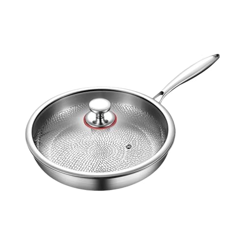 Ancsttu Titanpfanne,Titan Bratpfanne | Antihaft Pfanne und Grillplatte für Küche Haushalt Wohnheim Restaurant Hotel Camping Ancsttu Titanpfanne,Titan Bratpfanne | Antihaft Pfanne und Grillplatte für Küche Haushalt Wohnheim Restaurant Hotel Camping von Ancsttu