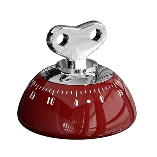 Mechanischer Küchentimer, 60 Minuten Magnetisch Eieruhr Timer Küche Kurzzeitwecker Magnetisch Countdown Timer Stoppuhr Für BBQ Grills Kinder Professionelle Kochbüros Klassenzimmer Lernen von Ancsttu