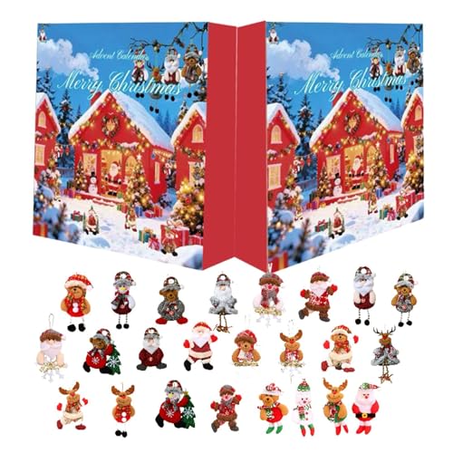 Plüschtiere Adventskalender 2025, 24 Tage Weihnachts Adventskalender Weihnachts Countdowns Kalender 24 Plüsch Ornamente Für Weihnachtsbaum Wand Eingang Fenster Kamin Plüschtiere Adventskalender 2025, 24 Tage Weihnachts Adventskalender Weihnachts Countdowns Kalender 24 Plüsch Ornamente Für Weihnachtsbaum Wand Eingang Fenster Kamin von Ancsttu