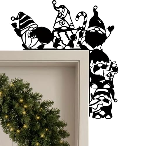 Türrahmen Deko Weihnachten, Lustiger Türrahmen Dekoration Kreativer Weihnachten Türrahmen Dekorationen, Weihnachtsmann Und Zwergen Design Dekoration Für Wohnzimmer, Schlafzimmer Türrahmen Deko Weihnachten, Lustiger Türrahmen Dekoration Kreativer Weihnachten Türrahmen Dekorationen, Weihnachtsmann Und Zwergen Design Dekoration Für Wohnzimmer, Schlafzimmer von Ancsttu
