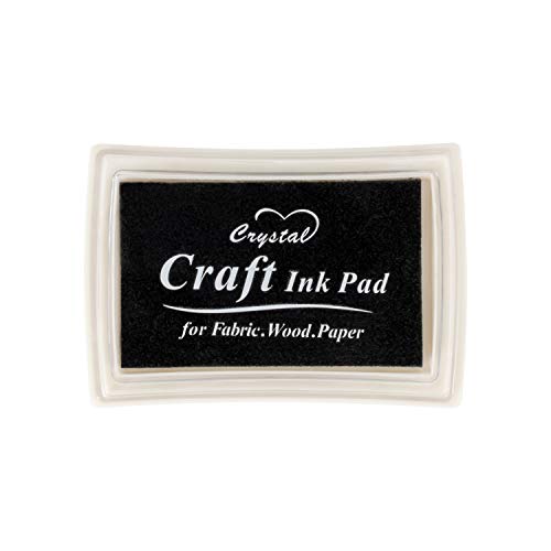 Ancwzoz Stempelkissen f¨¹r Kinder Waschbar f¨¹r Gummistempel Papier Scrapbooking, Schwarz Ancwzoz Stempelkissen f¨¹r Kinder Waschbar f¨¹r Gummistempel Papier Scrapbooking, Schwarz von Ancwzoz