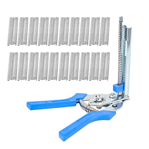 Ancyen 1 Stueck Werkzeug und 600 Stuecke M Clips Huhn Mesh Kaefig Draht Fechten Quetschverbinden Schweissen Reparatur Handwerkzeuge Ancyen 1 Stueck Werkzeug und 600 Stuecke M Clips Huhn Mesh Kaefig Draht Fechten Quetschverbinden Schweissen Reparatur Handwerkzeuge von Ancyen