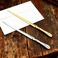 Personalized Name Letter Opener, Custom Unique Envelope Slitter Opener For Office & Retirement Him Her Personalized Name Letter Opener, Custom Unique Envelope Slitter Opener For Office & Retirement Him Her von AndRops