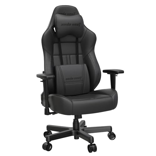 Anda Seat Dark Demon Dragon Gamerstuhle für Erwachsene – Ergonomischer Gaming Bürostuhl mit 4D-Armlehnen, Hochdichtem Schaum, Lendenkissen, Ergonomisch Design, Maximale Belastbarkeit 170kg, Schwarz von Anda Seat