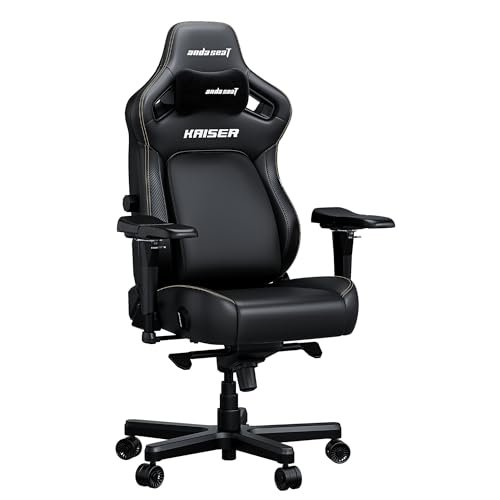 Anda Seat Kaiser 4 Gaming Stuhl für Erwachsene - XL Liegestühle Videospielstühle mit 4-stufiger Pop-Out Lendenwirbelsäule, schmutzabweisendes Kunstleder, strapazierfähige Nacken- und Rückenstütze Anda Seat Kaiser 4 Gaming Stuhl für Erwachsene - XL Liegestühle Videospielstühle mit 4-stufiger Pop-Out Lendenwirbelsäule, schmutzabweisendes Kunstleder, strapazierfähige Nacken- und Rückenstütze von Anda Seat