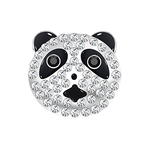 Andante CHUNK Click-Button Druckknopf für Chunk-Armbänder, Chunk-Ringe und andere Chunk-Accessoires - Panda von ANDANTE