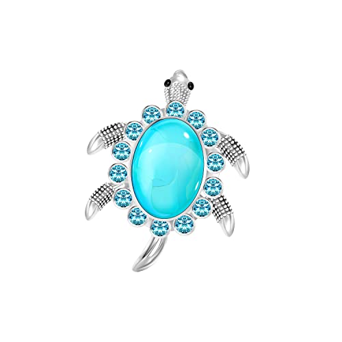 Andante CHUNK Click-Button Druckknopf für Chunk-Armbänder, Chunk-Ringe und andere Chunk-Accessoires - Schildkröte von ANDANTE