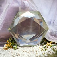 Cosmic Ice Merkaba Hexagonal Andara, Meister Seraphis Bey/Ee Gabriel Hochenergetisch, Schutzenergie, Transformation, 5D-12D Dimension von AndaraCrystalShop