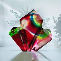 Rainbow Cluster Andara Mit Verbindung Zu Den Erzengel Energien Regenbogenheilstrahlen Hochenergetisch Heilschwingung 5 Handgefertigt von AndaraCrystalShop