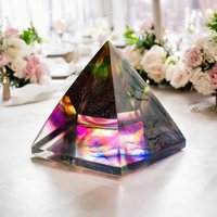 Rainbow Pyramide Andara Mit Verbindung Zu Den Erzengel & Aufgestiegene Meister Regenbogenheilstrahlen Hochenergetisch Heilschwingung von AndaraCrystalShop