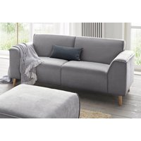 andas 2-Sitzer "Janek", mit Federkern und Keder in scandinavischem Design von Andas