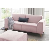 andas 2-Sitzer "Janek", mit Federkern und Keder in scandinavischem Design von Andas